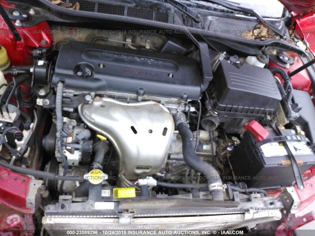 4T1BE46K59U352244 - 2009 TOYOTA CAMRY SE/LE/XLE წითელი ფოტო 10