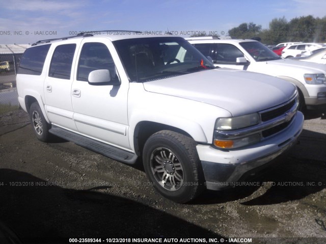 3GNEC16ZX2G321364 - 2002 CHEVROLET SUBURBAN C1500 WHITE photo 1