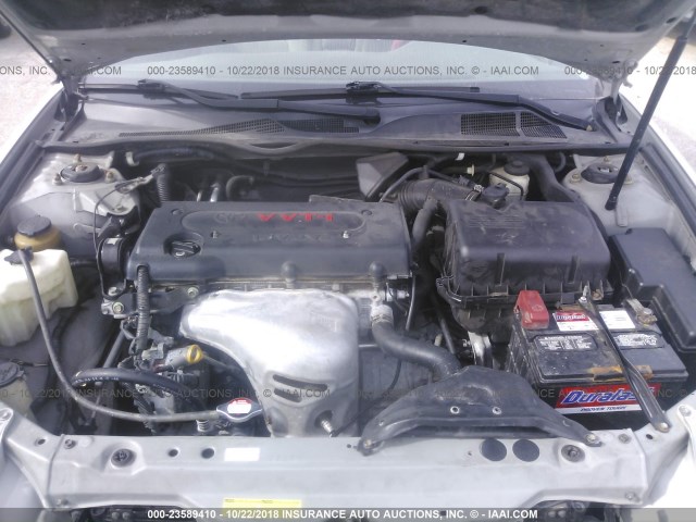 4T1BE32K44U840917 - 2004 TOYOTA CAMRY LE/XLE/SE 银色 照片 10