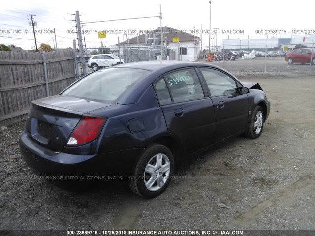 1G8AJ55F97Z187752 - 2007 SATURN ION LEVEL 2 蓝色 照片 4
