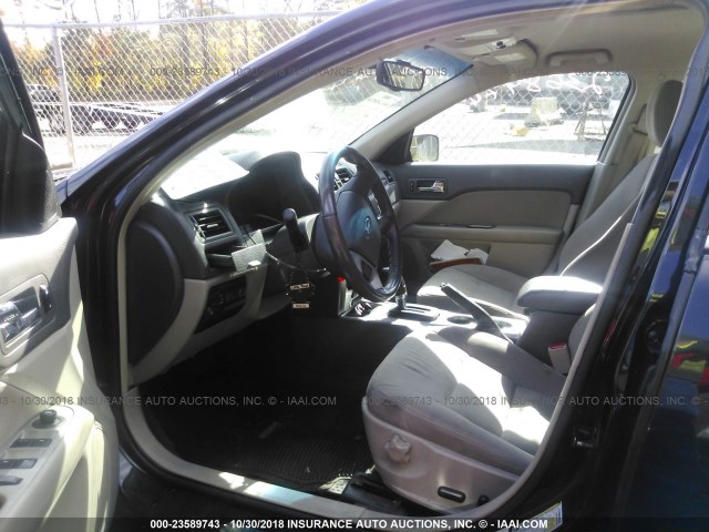 3FADP0L37AR260387 - 2010 FORD FUSION HYBRID BLACK photo 5