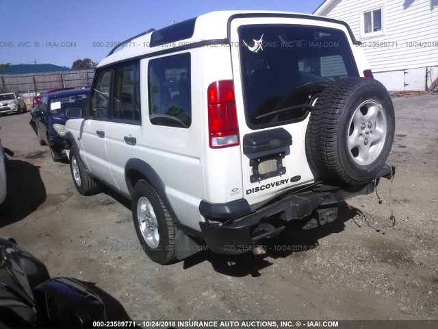 SALTY1245YA235973 - 2000 LAND ROVER DISCOVERY II  WHITE photo 3