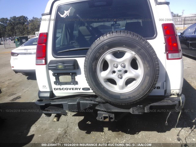 SALTY1245YA235973 - 2000 LAND ROVER DISCOVERY II  WHITE photo 6