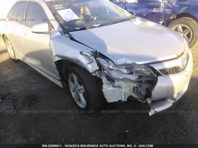 4T1BF1FK8DU244818 - 2013 TOYOTA CAMRY L/SE/LE/XLE Gümüş foto 6