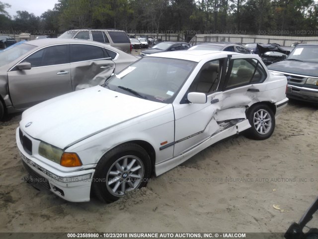 WBACD4323WAV65851 - 1998 BMW 328 I AUTOMATIC WHITE photo 2