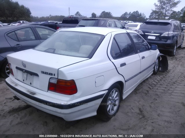 WBACD4323WAV65851 - 1998 BMW 328 I AUTOMATIC WHITE photo 4