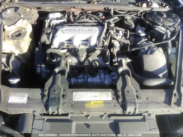 2G1WW12M1V9152387 - 1997 CHEVROLET MONTE CARLO LS 勃艮第红 照片 10