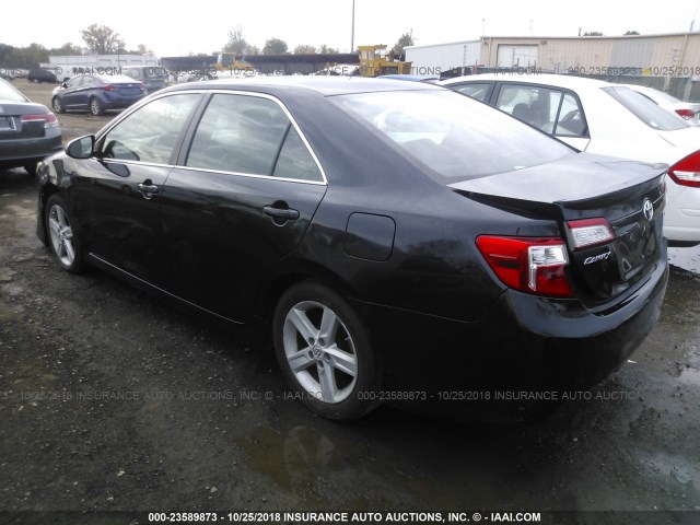 4T1BF1FK9CU098069 - 2012 TOYOTA CAMRY SE/LE/XLE GREEN photo 3