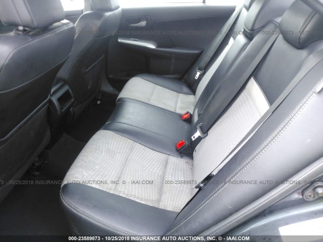 4T1BF1FK9CU098069 - 2012 TOYOTA CAMRY SE/LE/XLE GREEN photo 8