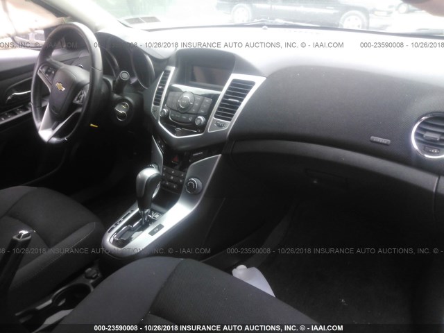 1G1PC5SB7E7254202 - 2014 CHEVROLET CRUZE LT GREEN photo 5
