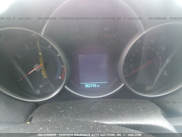 1G1PC5SB7E7254202 - 2014 CHEVROLET CRUZE LT GREEN photo 7