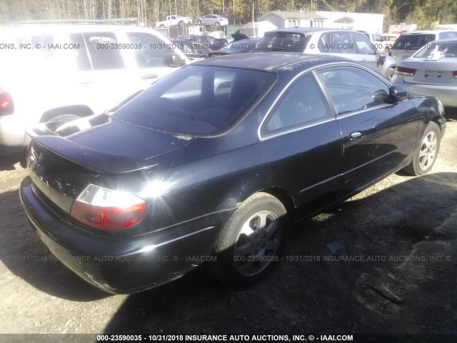 19UYA42531A002743 - 2001 ACURA 3.2CL BLACK photo 4