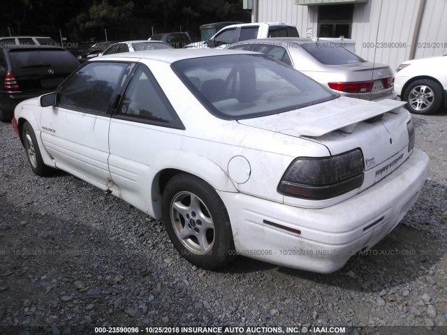 1G2WJ12M2TF215768 - 1996 PONTIAC GRAND PRIX SE WHITE photo 3