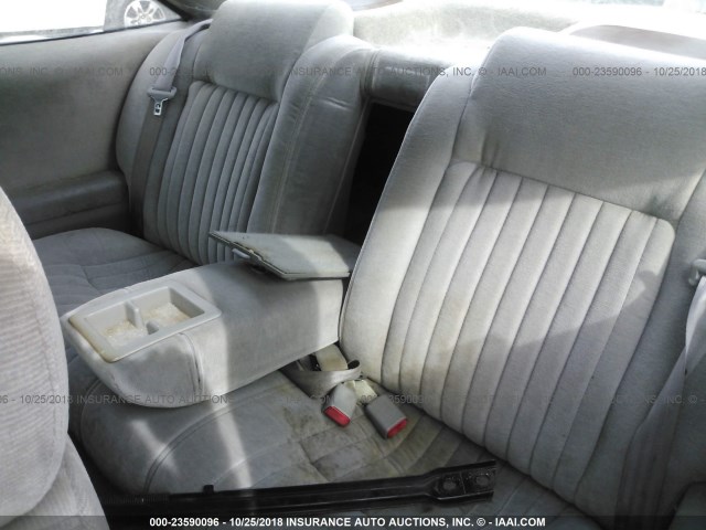 1G2WJ12M2TF215768 - 1996 PONTIAC GRAND PRIX SE 白色 照片 8