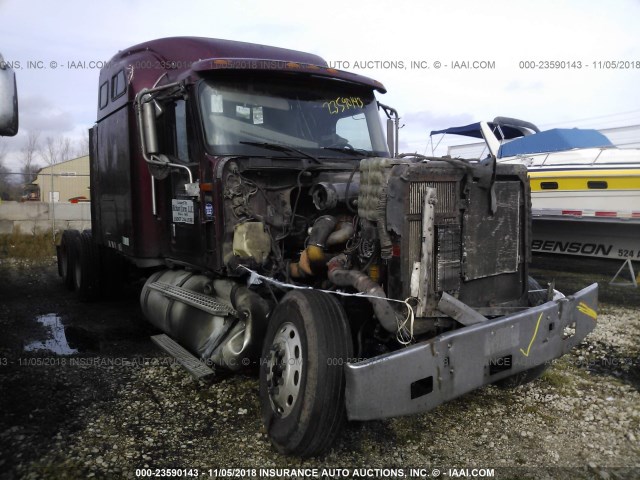 3HSCHSCR55N037630 - 2005 INTERNATIONAL 9900 9900I MAROON photo 1