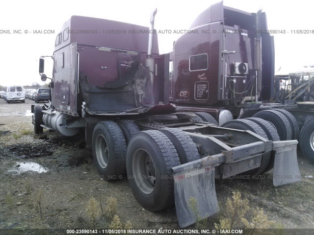 3HSCHSCR55N037630 - 2005 INTERNATIONAL 9900 9900I MAROON photo 3