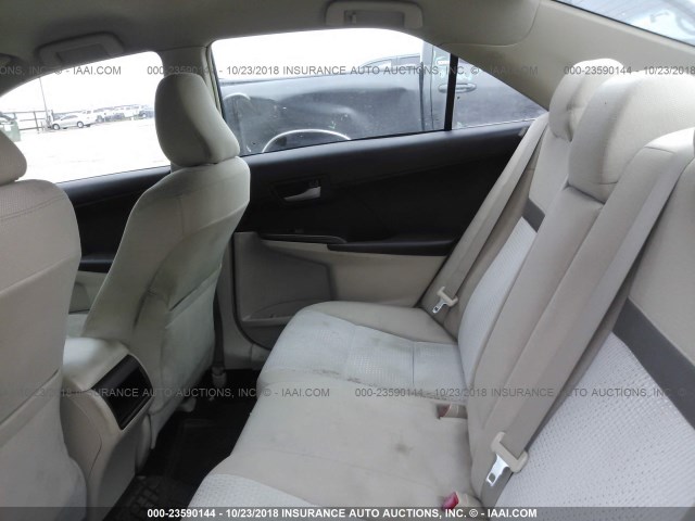 4T4BF1FK9CR199716 - 2012 TOYOTA CAMRY SE/LE/XLE წითელი ფოტო 8