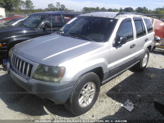 1J4GX48S64C326634 - 2004 JEEP GRAND CHEROKEE LAREDO/COLUMBIA/FREEDOM 银色 照片 2