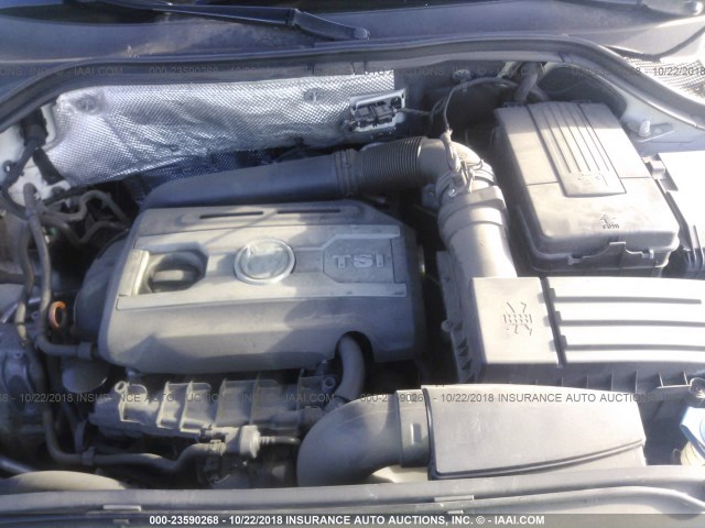 WVGAV7AX4CW525702 - 2012 VOLKSWAGEN TIGUAN S/SE/SEL WHITE photo 10