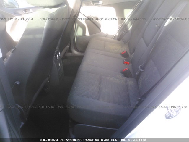 WVGAV7AX4CW525702 - 2012 VOLKSWAGEN TIGUAN S/SE/SEL WHITE photo 8