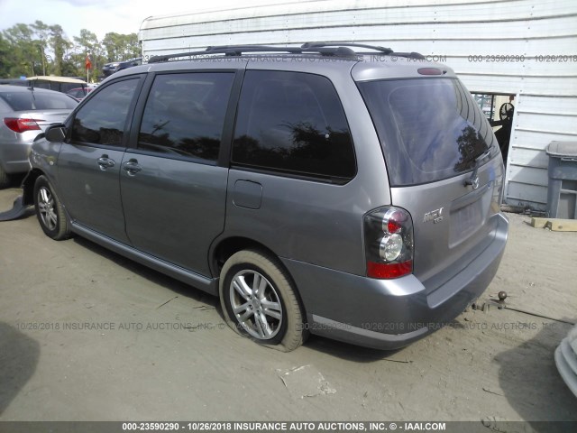 JM3LW28AX40504038 - 2004 MAZDA MPV WAGON GRAY photo 3