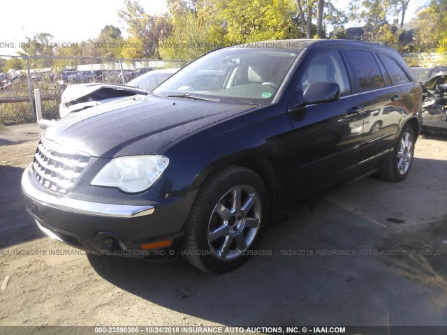 2A8GF78X77R176950 - 2007 CHRYSLER PACIFICA LIMITED BLACK photo 2