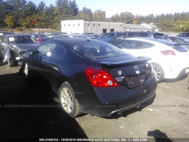 1N4BL24E08C240005 - 2008 NISSAN ALTIMA 3.5SE BLACK photo 3