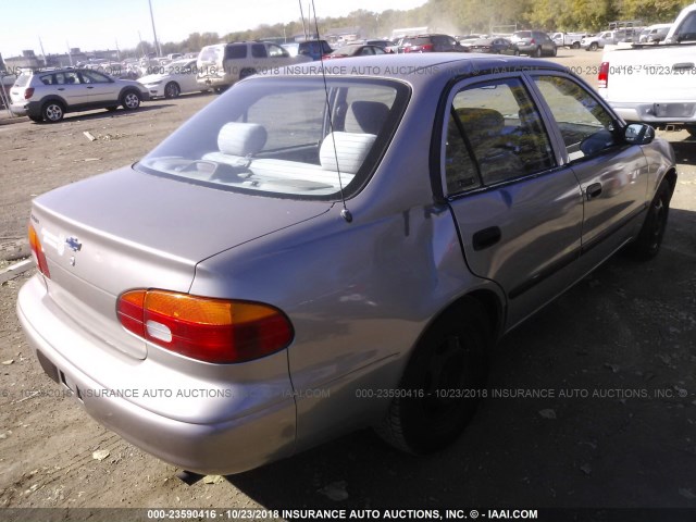 1Y1SK52862Z403137 - 2002 CHEVROLET GEO PRIZM LSI 棕色 照片 4