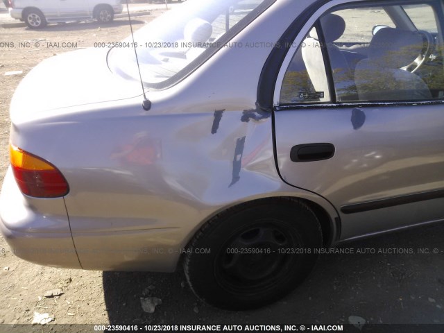 1Y1SK52862Z403137 - 2002 CHEVROLET GEO PRIZM LSI 棕色 照片 6