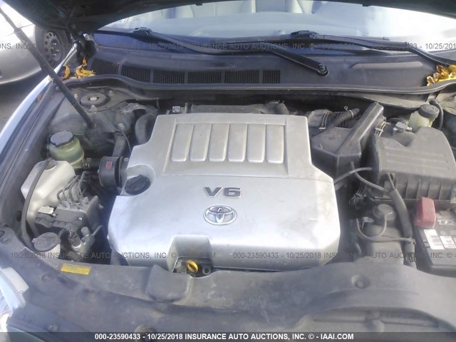 JTNBK46K473021165 - 2007 TOYOTA CAMRY NEW GENERAT LE/XLE/SE GREEN photo 10