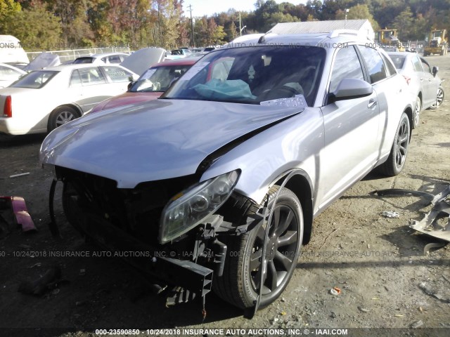 JNRAS08W84X217090 - 2004 INFINITI FX35 SILVER photo 2