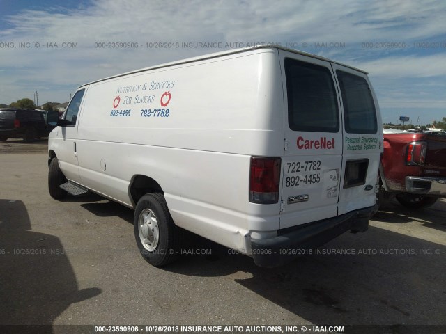 1FTSS34LX8DA25517 - 2008 FORD ECONOLINE E350 SUPER DUTY VAN WHITE photo 3