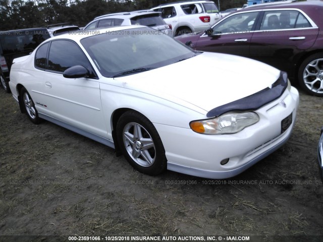 2G1WZ121649141137 - 2004 CHEVROLET MONTE CARLO SS SUPERCHARGED WHITE photo 1