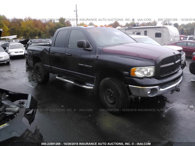 3D7KU28D54G227286 - 2004 DODGE RAM 2500 ST/SLT 黑色 照片 1