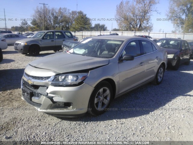 1G11B5SL2FF234321 - 2015 CHEVROLET MALIBU LS თაფლისფერი ფოტო 2