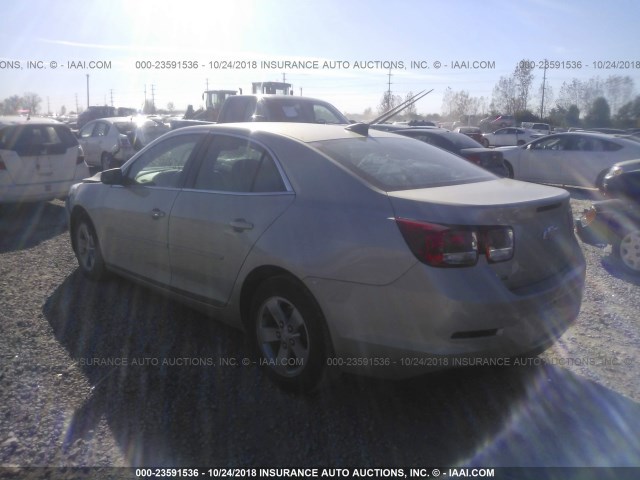 1G11B5SL2FF234321 - 2015 CHEVROLET MALIBU LS თაფლისფერი ფოტო 3