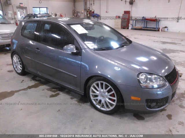 WVWFV71K56W103277 - 2006 VOLKSWAGEN NEW GTI GRAY photo 1