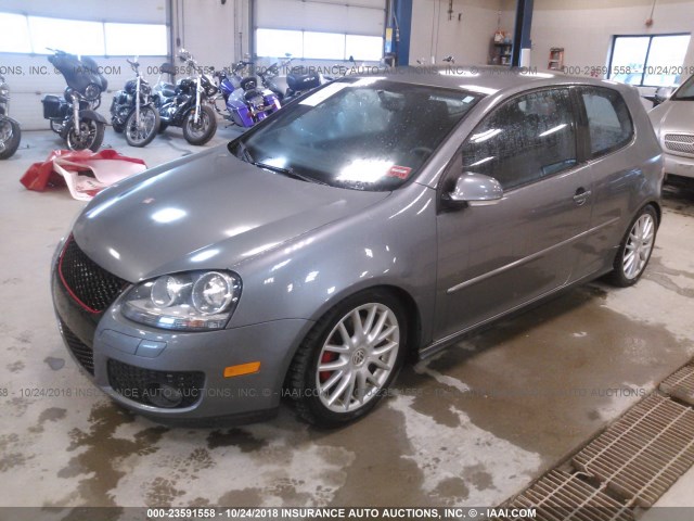 WVWFV71K56W103277 - 2006 VOLKSWAGEN NEW GTI GRAY photo 2