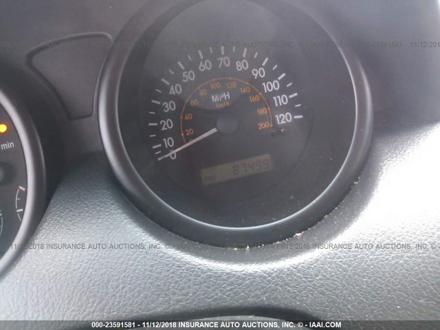 KL1TD56646B564734 - 2006 CHEVROLET AVEO LS SILVER photo 7