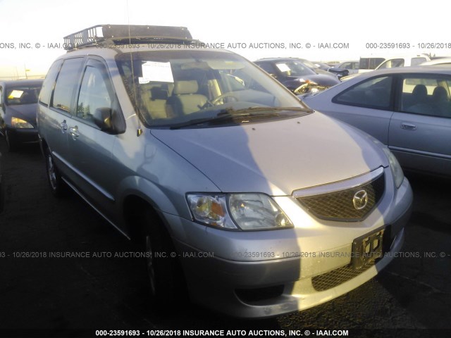 JM3LW28J330352232 - 2003 MAZDA MPV WAGON SILVER photo 1