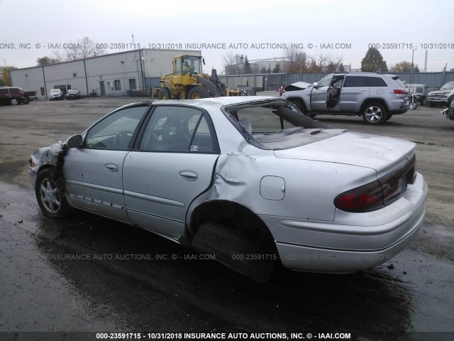 2G4WB55K841176280 - 2004 BUICK REGAL LS SILVER photo 3