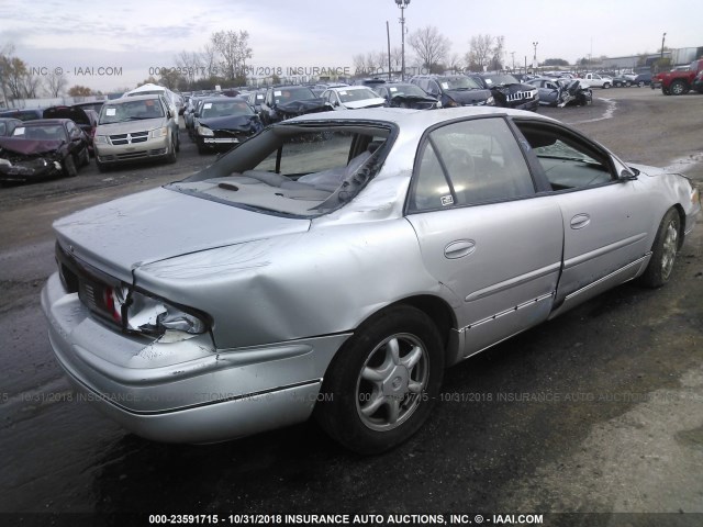 2G4WB55K841176280 - 2004 BUICK REGAL LS SILVER photo 4