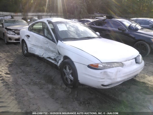 1G3NL52E62C155902 - 2002 OLDSMOBILE ALERO GL WHITE photo 1