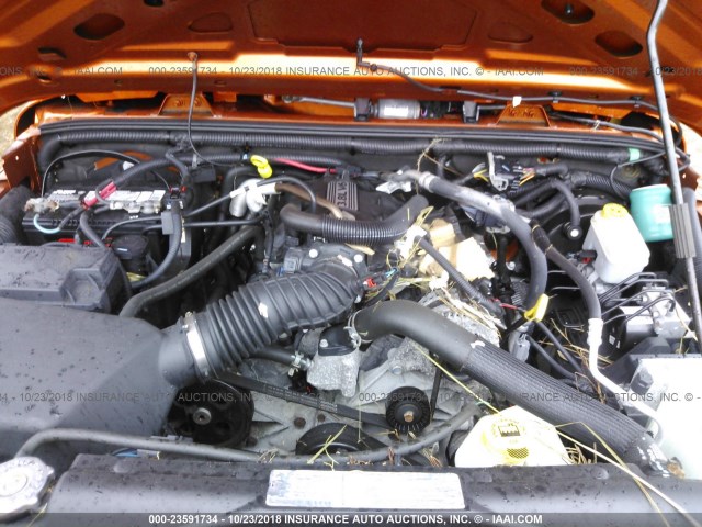 1J4AA2D17BL522992 - 2011 JEEP WRANGLER SPORT Նարնջագույն լուսանկար 10