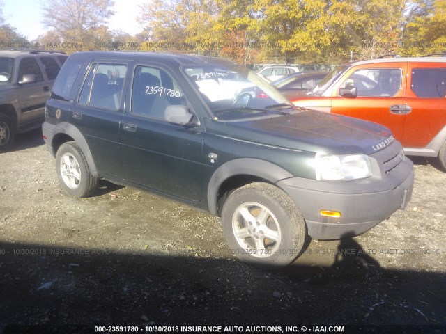 SALNM22292A216861 - 2002 LAND ROVER FREELANDER S GREEN photo 1