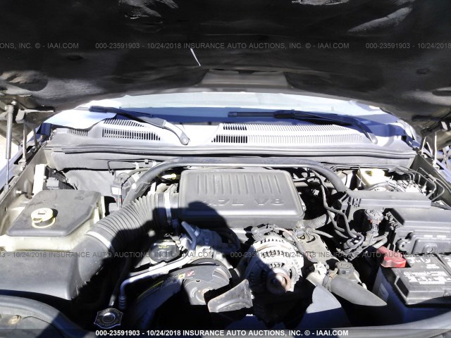 1J8HG48N96C231873 - 2006 JEEP COMMANDER GOLD photo 10