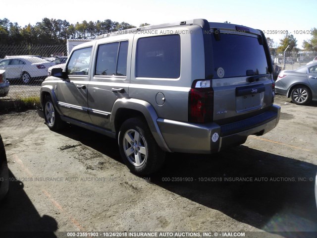1J8HG48N96C231873 - 2006 JEEP COMMANDER GOLD photo 3