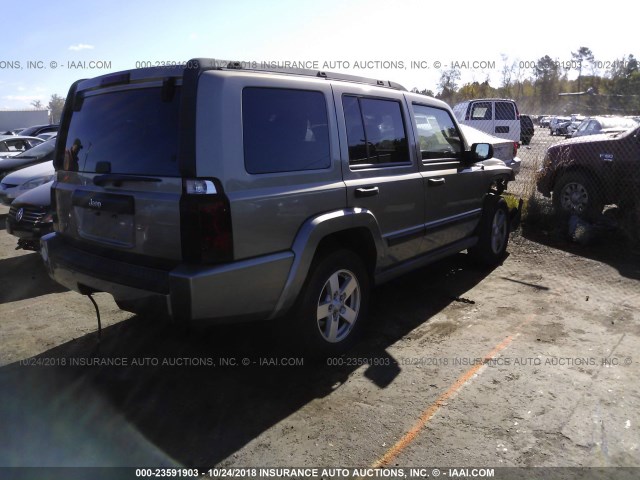 1J8HG48N96C231873 - 2006 JEEP COMMANDER GOLD photo 4
