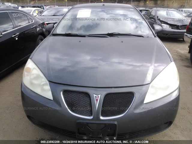 1G2ZM187774176585 - 2007 PONTIAC G6 GTP GRAY photo 6