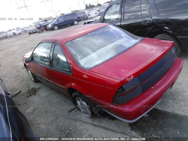 1G1LV15M5TY249943 - 1996 CHEVROLET BERETTA RED photo 3